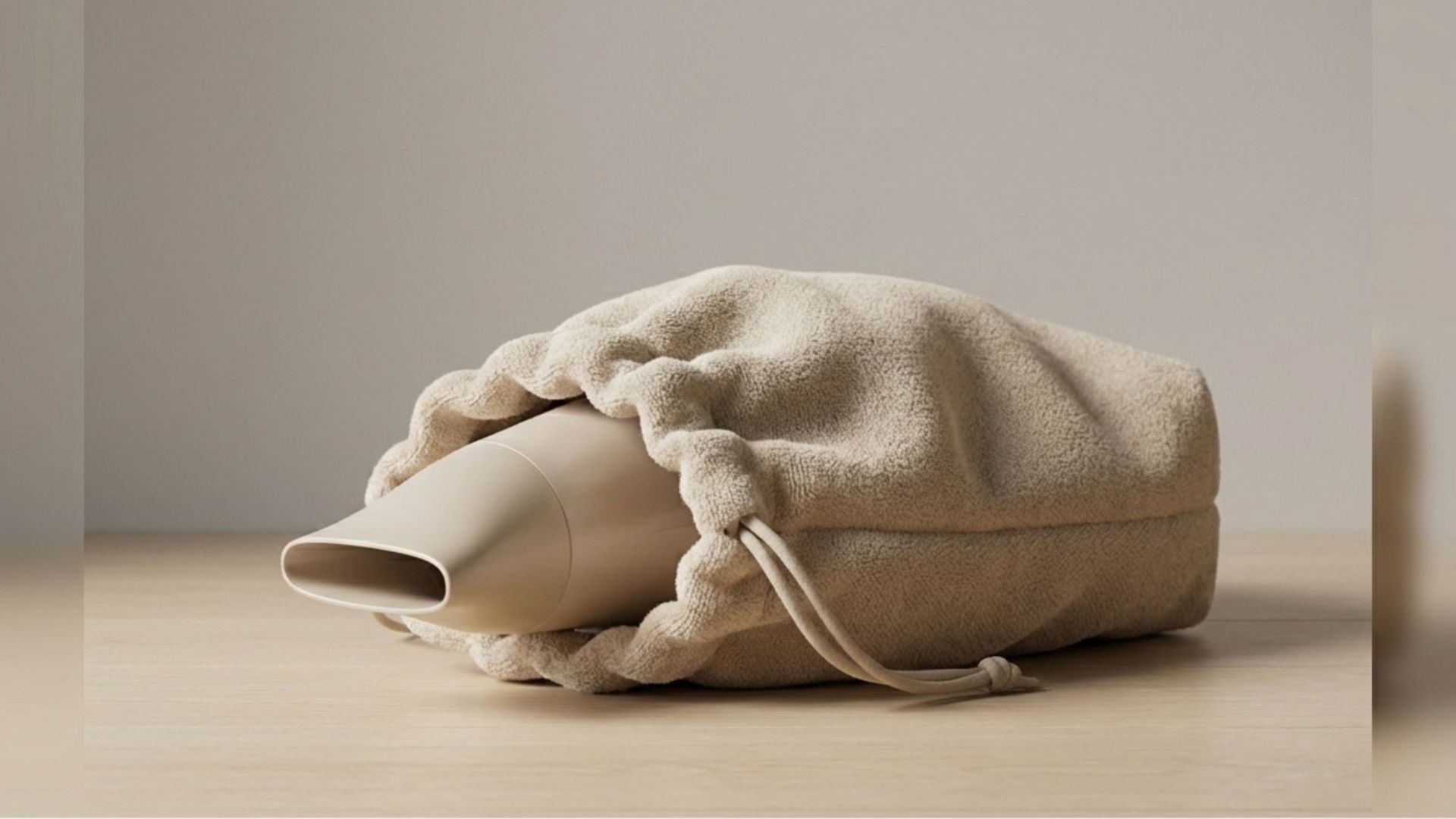 無印良品のナイロンメイクボックスやポーチでドライヤーをやさしく守る